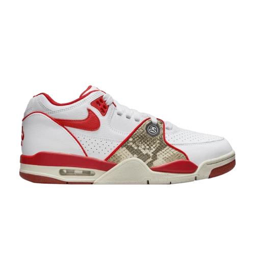 Nike Air Flight '89 Low SP Stussy Habanero Red