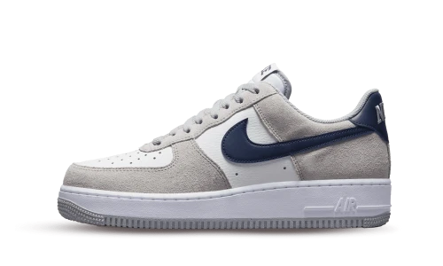 Nike Air Force 1 Low '07 Light Smoke Grey Midnight Navy