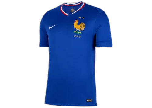 Nike FFF 2024/25 Dri-Fit Stadium Home Replica Jersey Bright Blue/University Red/White