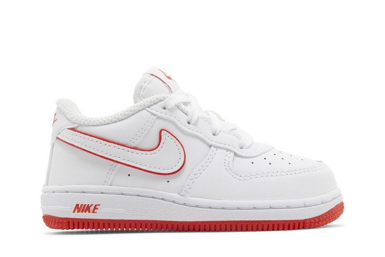 Nike Air Force 1 Low White Picante Red (TD)