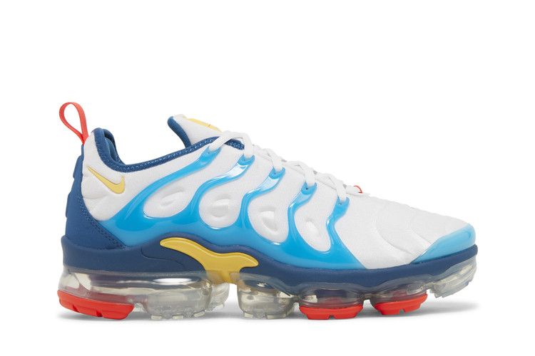 Nike Air VaporMax Plus White Citron Pulse Industrial Blue