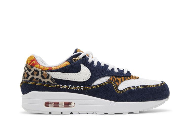 Nike Air Max 1 Premium Denim Leopard