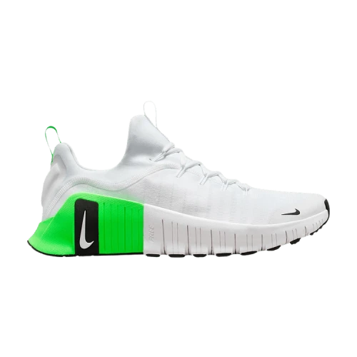 Nike Free Metcon 6 White Green Strike Black
