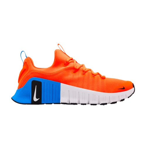 Nike Free Metcon 6 Total Orange Photo Blue Black White