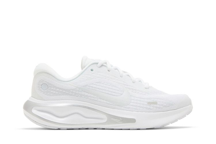 Nike Journey Run White Pure Platinum Metallic Silver (Women's)