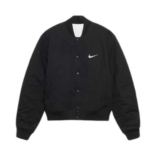 Stussy x Nike Reversible Varsity Jacket Black/Sail