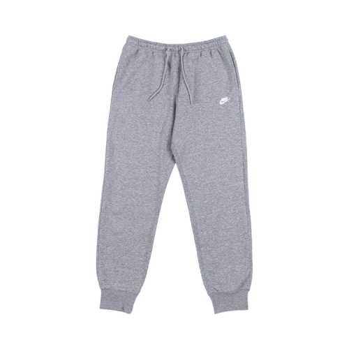 Nike Club Fleece Joggers 'Dark Grey Heather/Light Smoke Grey/White'