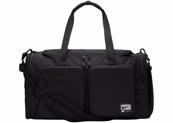 Nike Utility Power 2.0 Duffel Medium 51L Bag Black/Black/White