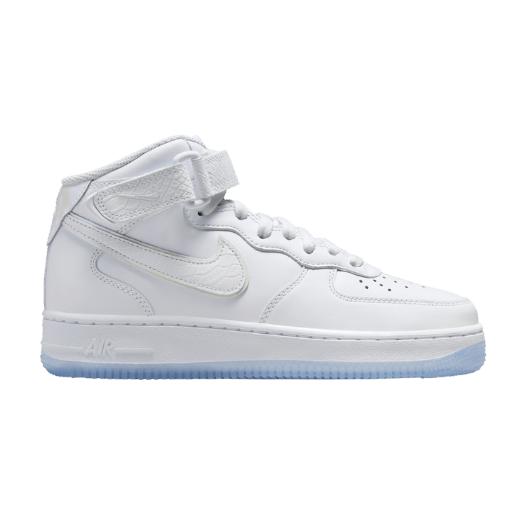 Nike Air Force 1 Mid White Snakeskin Ice (Women's)
