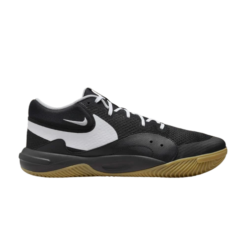 Nike Hyperquick Black White Flat Silver