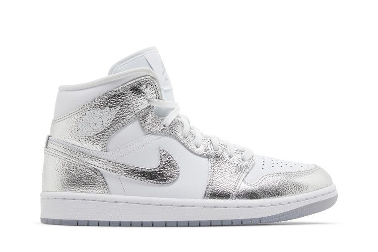 Jordan 1 Mid SE Metallic Silver (Women's)