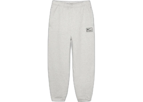 Stussy x Nike Fleece Pant (FW25) Grey Heather