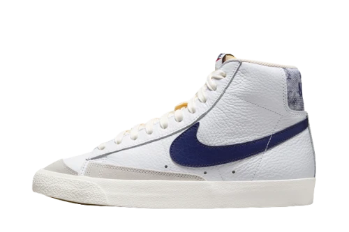Nike Blazer Mid '77 White Midnight Navy Sail Gym Red