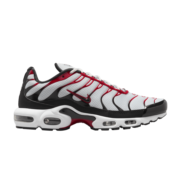 Nike Air Max Plus Pure Platinum Black University Red