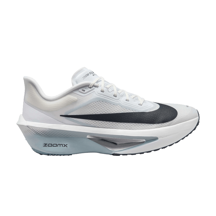 Nike Zoom Fly 6 White Pure Platinum Obsidian Mist Gridiron