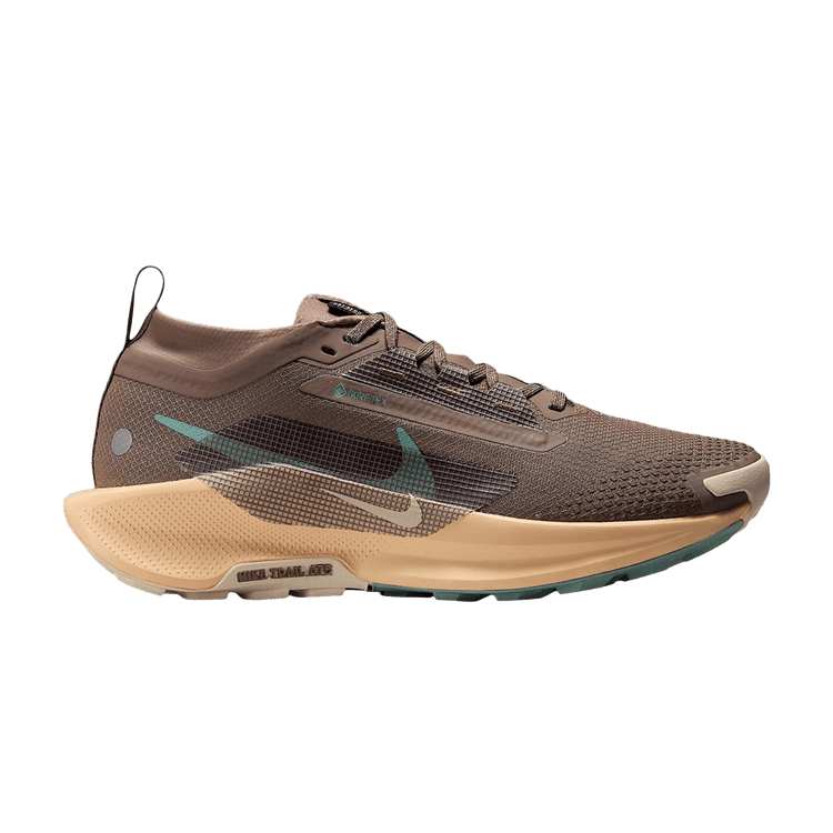 Nike React Pegasus Trail 5 Gore-Tex Mink Brown Orange Chalk Pearl White Cannon (Women's)