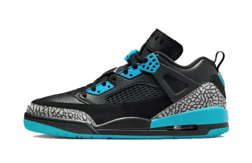 Jordan Spizike Low Black Gamma Blue