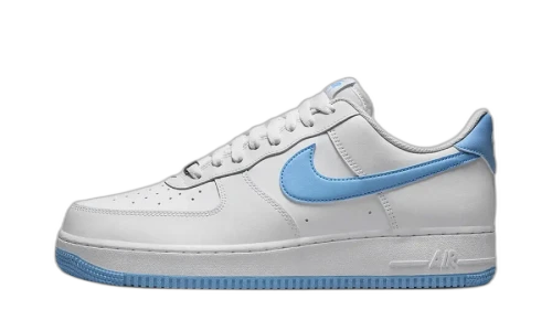 Nike Air Force 1 Low '07 White Aquarius Blue
