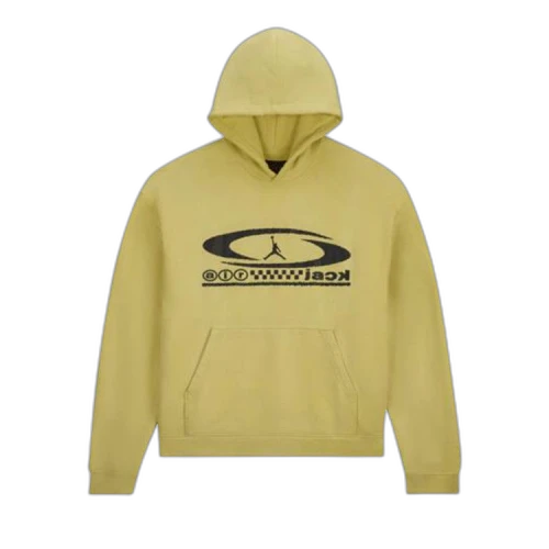 Jordan x Travis Scott Pullover Hoodie Celery
