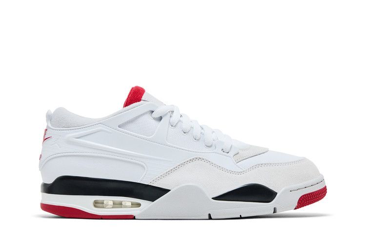Jordan 4 RM White Fire Red