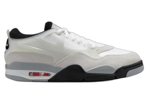Jordan 4 RM White Light Smoke Grey Black