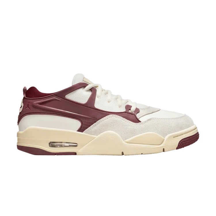 Jordan 4 RM Sail Dark Team Red Coconut Milk (Women's)