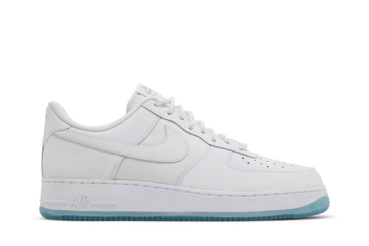 Nike Air Force 1 Low '07 White Ice Blue Sole