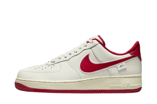 Nike Air Force 1 Low '07 Sail Gym Red