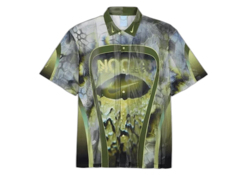 Nike x NOCTA Opal Tito Neeks Button Down Pilgrim/Oil Green/Black