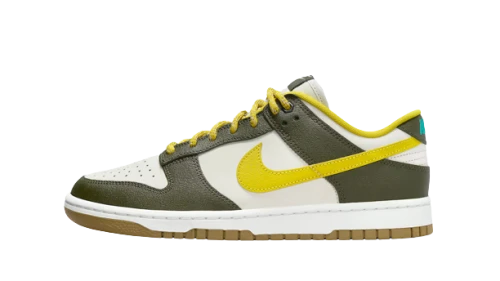 Nike Dunk Low Retro Premium Cargo Khaki Vivid Sulfur