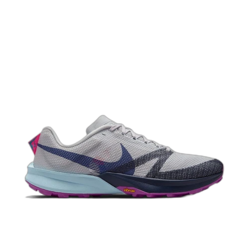 Nike ReactX Terra Kiger 10 Platinum Sapphire Glacier Blue Navy