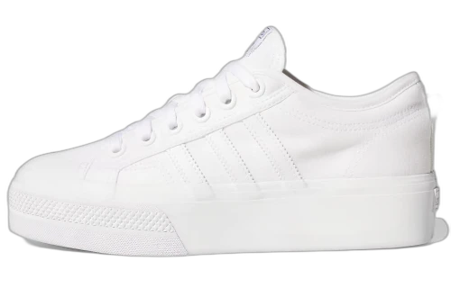 adidas Nizza Platform Triple White (Women's)
