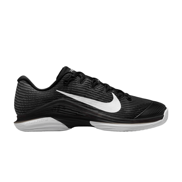 Nike Court Air Zoom Vapor 12 HC Black Dark Smoke Grey White (Women's)