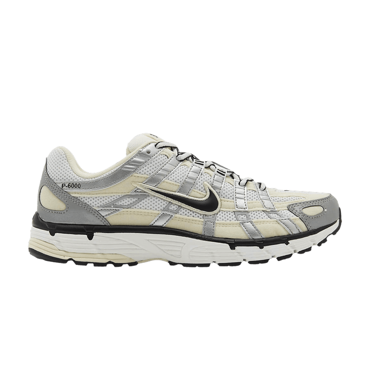 Nike P-6000 Coconut Milk Metallic Silver (Women's)