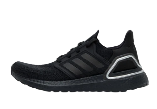 adidas Ultra Boost 20 Core Black Silver Metallic