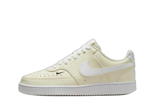 Nike Court Vision Low Next Nature White Black Pale Ivory (Women's)