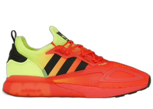 adidas ZX 2K Boost Solar Yellow Hi Res Red