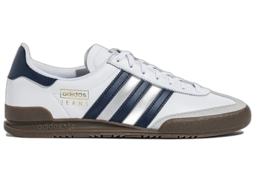 adidas Jeans White Collegiate Navy Gum