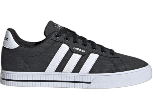 adidas Daily 3.0 Black White Canvas