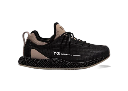 adidas Y-3 Runner 4D IO Black Trace Khaki