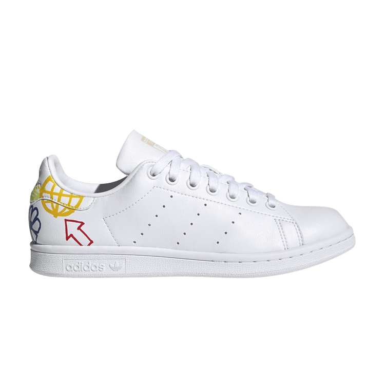 adidas Stan Smith White Doodle (Women's)