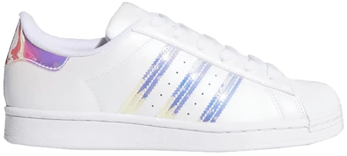 adidas Superstar White Iridescent (Women's)