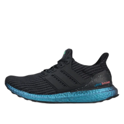 adidas Ultra Boost Black Green Zest