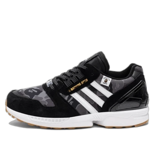adidas ZX 8000 Bape Undefeated Black