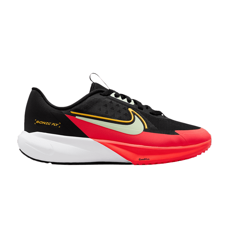 Nike Sonic Fly Black Laser Orange Crimson Volt (GS)