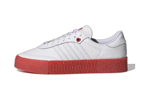 adidas Sambarose White Scarlet (Women's)