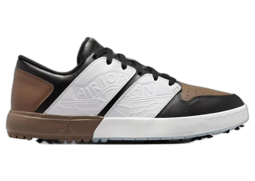 Jordan NU Retro 1 Golf Black Palomino White