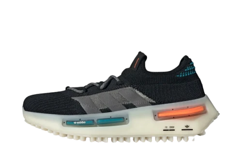 adidas NMD S1 Core Black Blue Orange