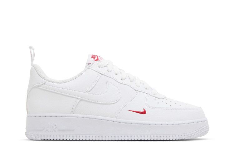Nike Air Force 1 Low '07 SE White Red Mini Swoosh
