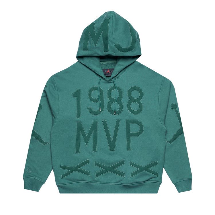 Jordan x Nina Chanel Abney Fleece Hoodie Green Stone